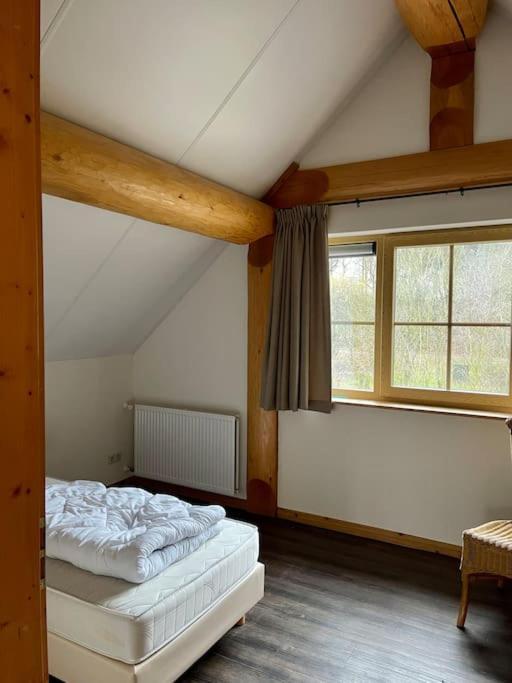 Unieke Houten Villa Met Sauna In Twente - 6P Den Ham ภายนอก รูปภาพ