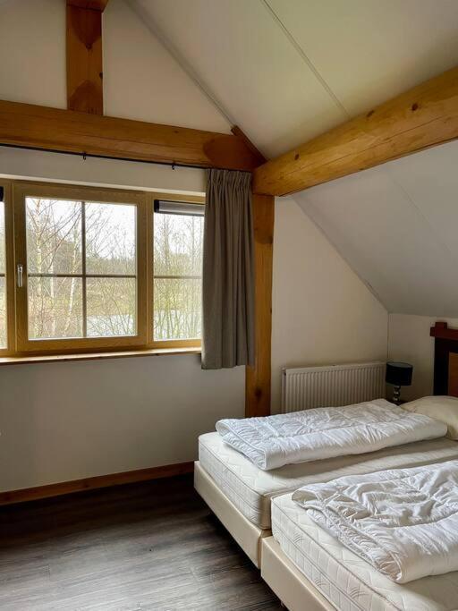 Unieke Houten Villa Met Sauna In Twente - 6P Den Ham ภายนอก รูปภาพ