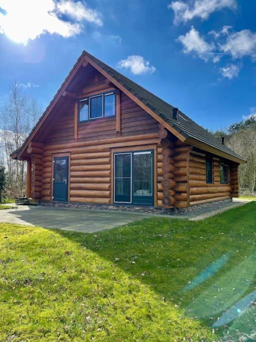 Unieke Houten Villa Met Sauna In Twente - 6P Den Ham ภายนอก รูปภาพ