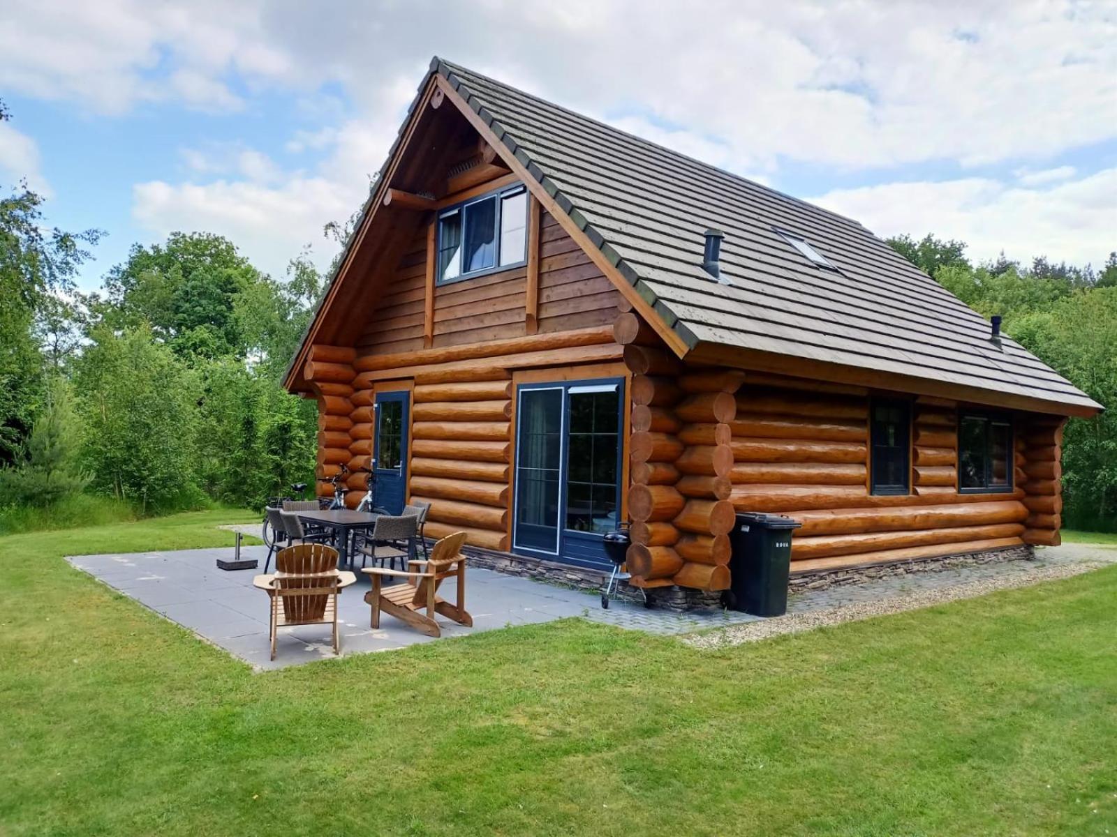 Unieke Houten Villa Met Sauna In Twente - 6P Den Ham ภายนอก รูปภาพ